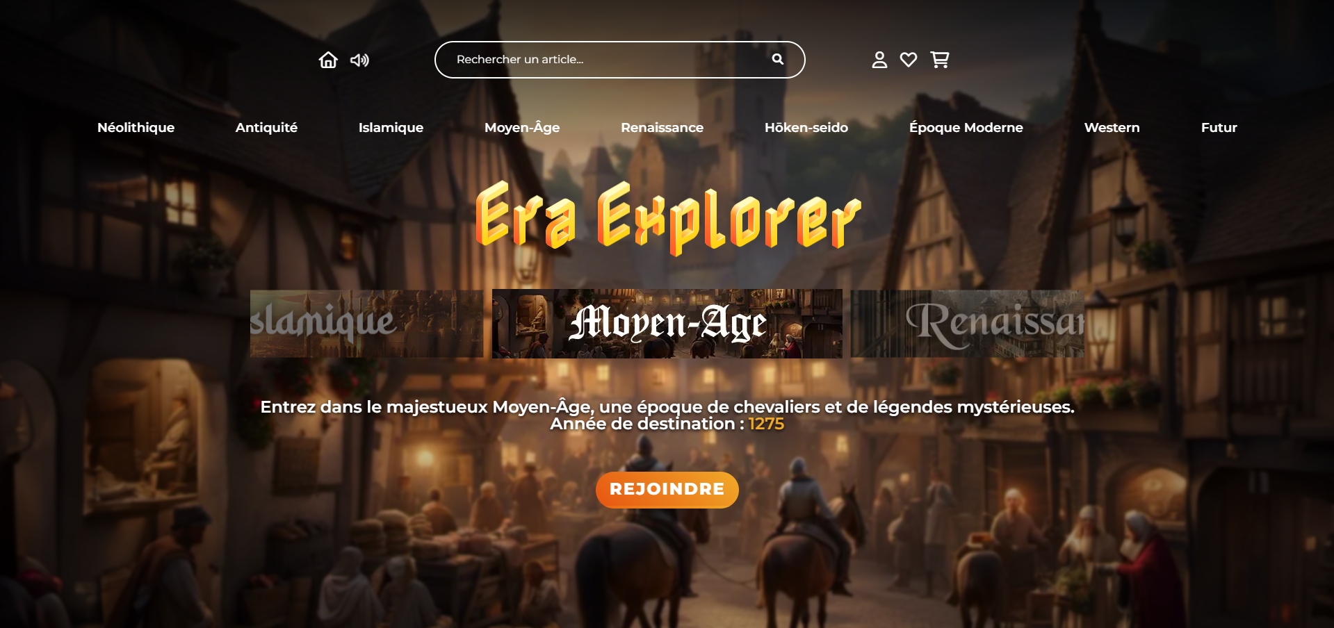 Era Explorer : Voyage à travers les époques